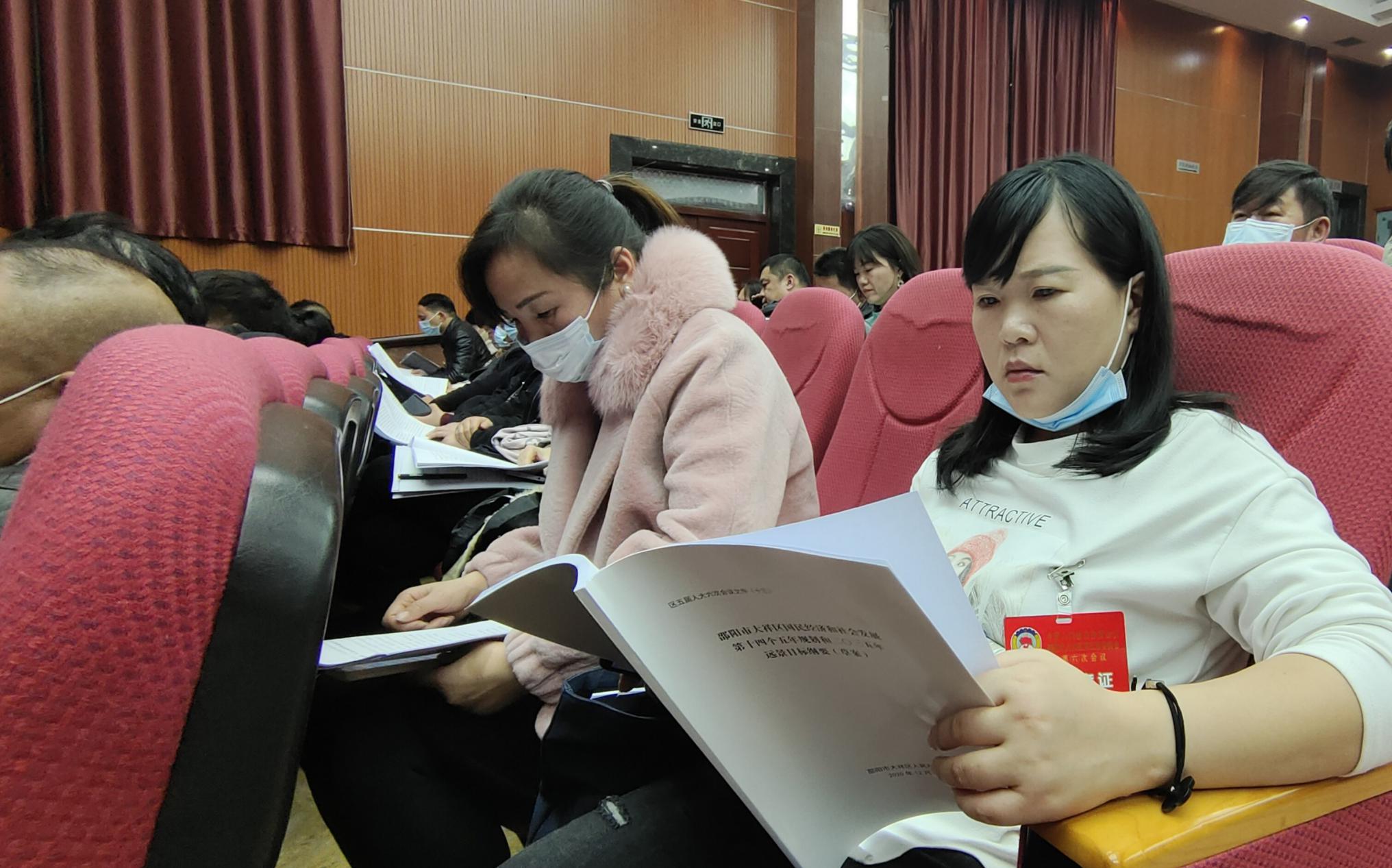 大祥区第五届人民代表大会第六次会议开幕(图3)